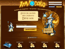 Tablet Screenshot of jeudunet.invocato.com